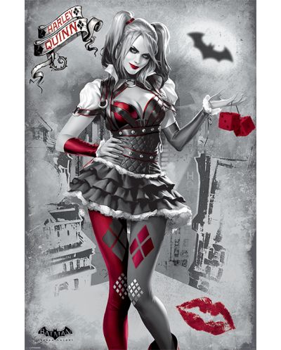 Макси плакат Pyramid - Batman Arkham Knight (Harley Quinn) - 1