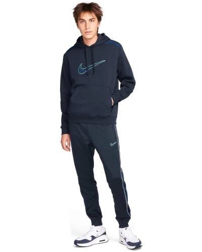 Мъжки суитшърт Nike Sportswear Fleece, син - 6