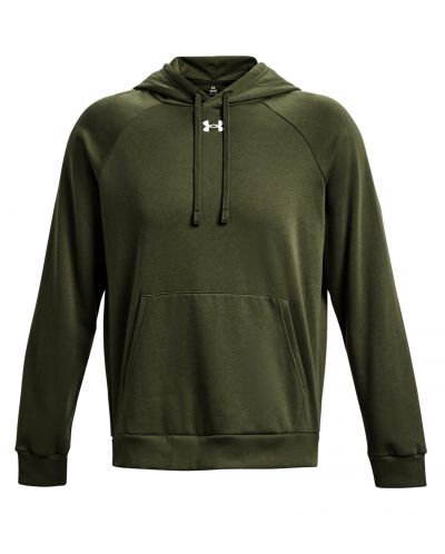 Мъжки суитшърт Under Armour - Rival Fleece, зелен - 1