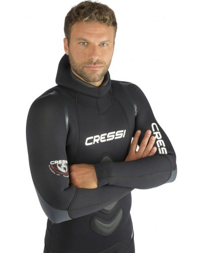 Мъжки неопренов костюм Cressi - Apnea, 7 mm , черен - 7