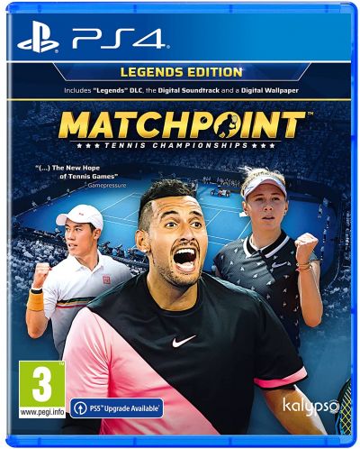 Matchpoint: Tennis Championships - Legends Edition (PS4) - 1
