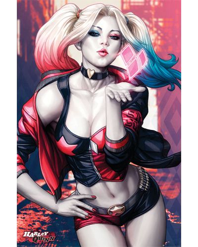 Макси плакат - Batman (Harley Quinn Kiss) - 1