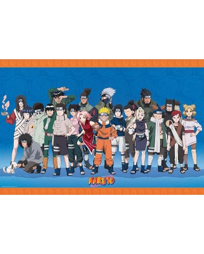 Макси плакат ABYstyle Animation: Naruto - Konoha Ninjas - 1