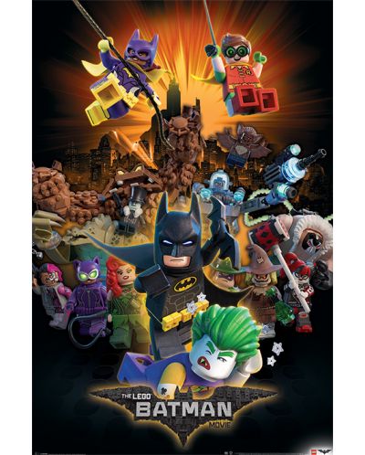Макси плакат Pyramid - LEGOÂ® Batman (Boom) - 1