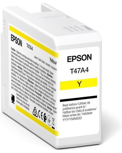 Мастилница Epson - T47A4, за Epson SC-P900, жълтa - 1