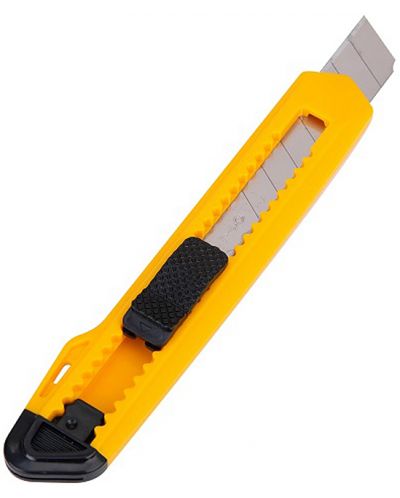 Макетен нож Deli Essential - E2001, 18 mm, basic, асортимент - 1
