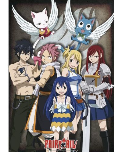 Макси плакат GB eye Animation: Fairy Tail - Magicians of the Fairy Tail Guild - 1