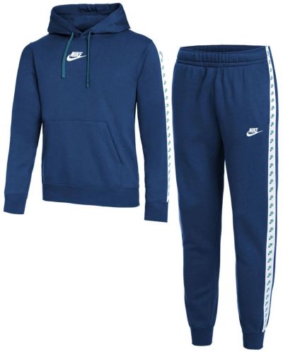 Мъжки спортен екип Nike - Sportswear Club FLC GX , син - 1