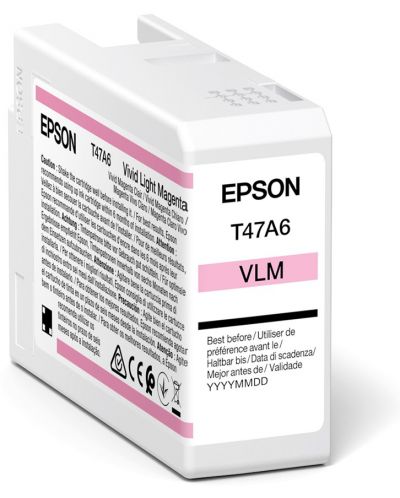 Мастилница Epson - T47A6, за Epson SC-P900, light magenta - 1