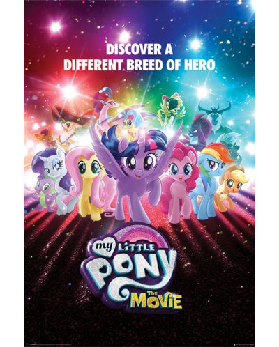 Макси плакат Pyramid - My Little Pony Movie (A Different Breed of Hero) - 1