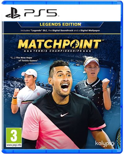 Matchpoint: Tennis Championships - Legends Edition (PS5) - 1