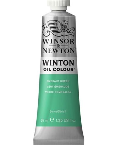 Маслена боя Winsor & Newton Winton - Изумрудено зелена, 37 ml - 1