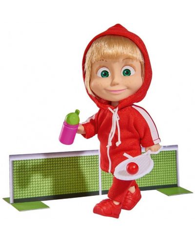 Кукла Simba Toys Маша и Мечока - Маша, Тенис сет - 1