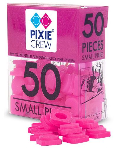 Малки пиксели Pixie - Неоново розови - 1