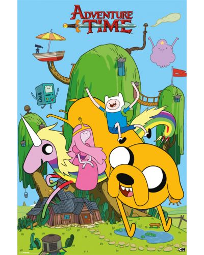 Макси плакат - Adventure Time (House) - 1