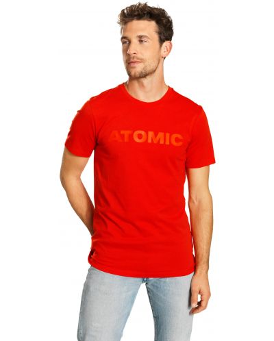 Мъжка тениска Atomic - Alps , червена - 3