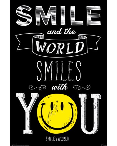 Макси плакат Pyramid - Smiley (World Smiles WIth You) - 1