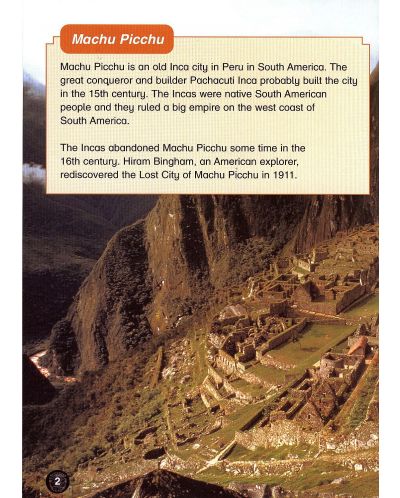 Macmillan Children's Readers: Machu Picchu (ниво level 6) - 4