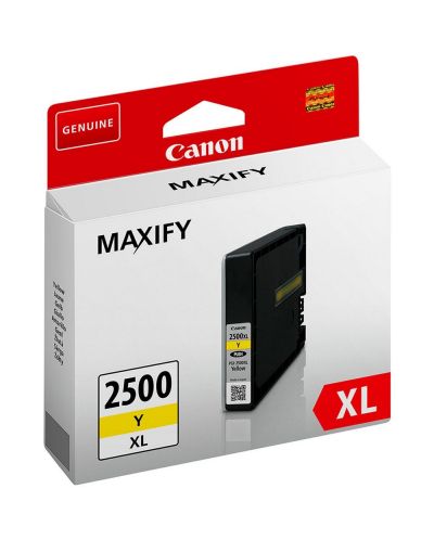 Мастилница Canon - PGI-2500XL Y, за Maxify MB5050/MB5340, Yellow - 1