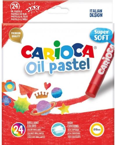 Маслени пастели Carioca -  24 цвята - 1