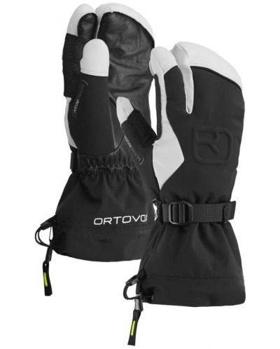Мъжки ръкавици Ortovox - Merino Freeride 3 finger, черни - 1