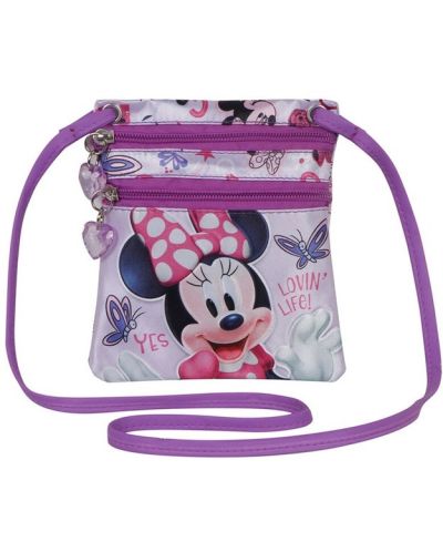 Малка чанта за рамо Karactermania Minnie - Butterflies - 1
