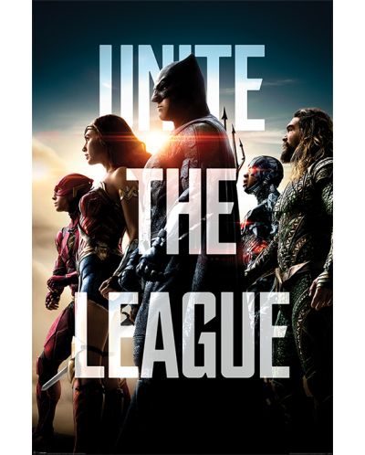Макси плакат Pyramid - Justice League Movie (Unite The League) - 1