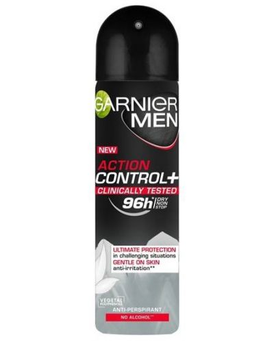 Garnier Men Спрей дезодорант Action Control, 150 ml - 1