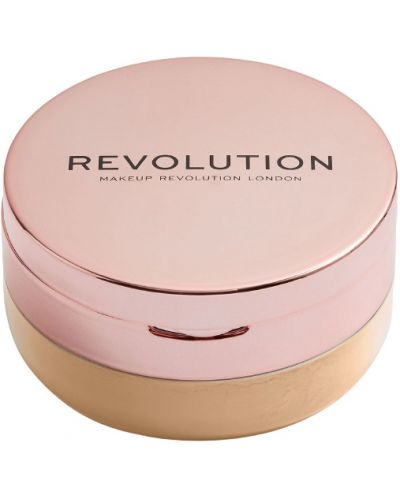 Makeup Revolution Прахообразна пудра Conceal & Fix, Deep Honey, 13 g - 3