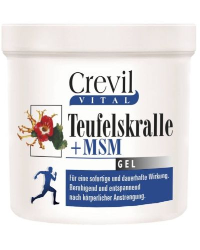Масажен гел с дяволски нокът и MSM, 250 ml, Crevil - 1