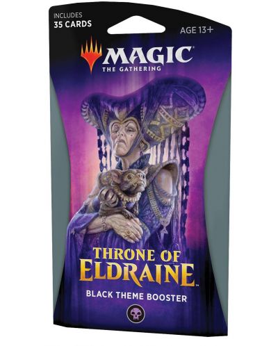 Magic the Gathering - Throne of Eldraine Theme Booster Black - 1
