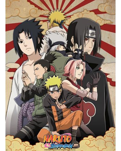 Макси плакат ABYstyle Animation: Naruto Shippuden - Group - 1