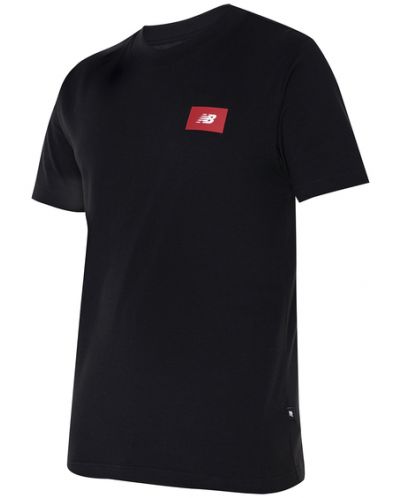 Мъжка тениска New Balance - Sport Essentials Logo Graphics , черна - 1