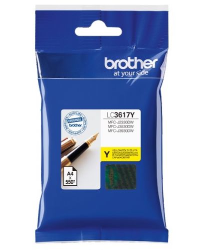 Мастилена касета Brother - LC-3617, за MFC-J2330DW/J3530DW/J3930DW, Yellow