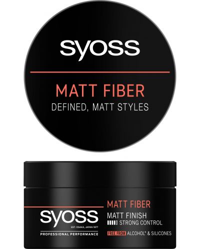 Syoss Паста за коса Matt Fiber, 100 ml - 1