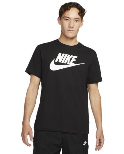 Мъжка тениска Nike - Sportswear Tee Icon, размер M, черна - 2