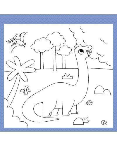 Магични рисунки: Динозаври - 3