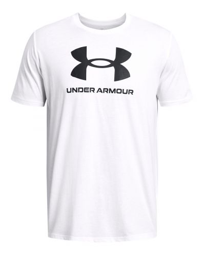 Мъжка тениска Under Armour - Sportstyle Logo Update, размер 3XL, бяла - 1