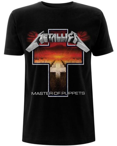 Тениска Rock Off Metallica - Master of Puppets Cross - 1