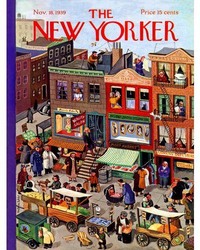 Пъзел New York Puzzle от 1000 части - Главна улица - 1