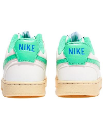 Мъжки обувки Nike - Court Vision Low, бели/зелени - 4