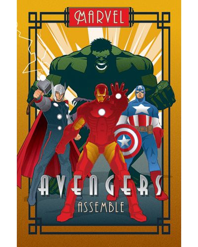 Макси плакат Pyramid - Marvel Deco (Avengers) - 1