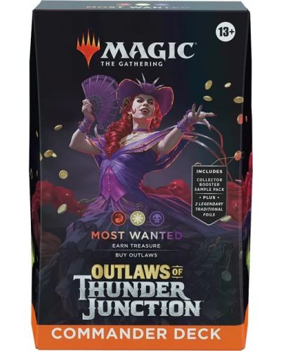 Magic the Gathering: Outlaws of Thunder Junction Commander Deck - Most Wanted - 1