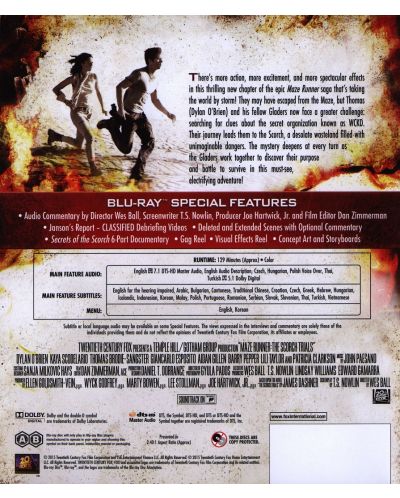 Лабиринтът: В обгорените земи (Blu-Ray) - 3