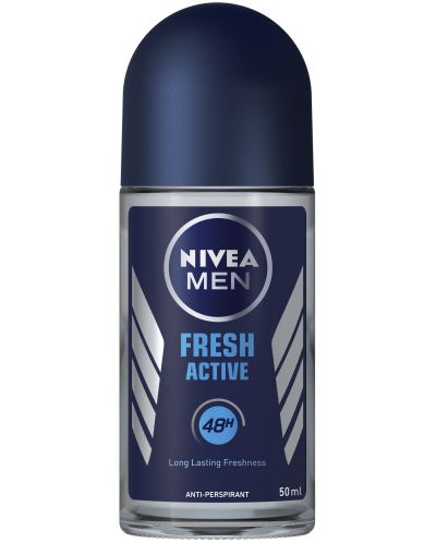 Nivea Men Рол-он против изпотяване Fresh Active, 50 ml - 1