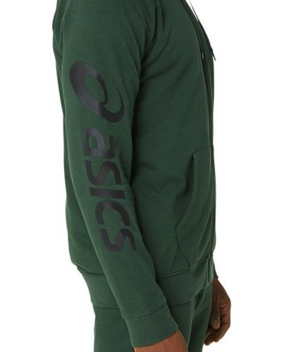 Мъжки суитшърт Asics - Logo Oth Hoodie, зелен/черен - 3