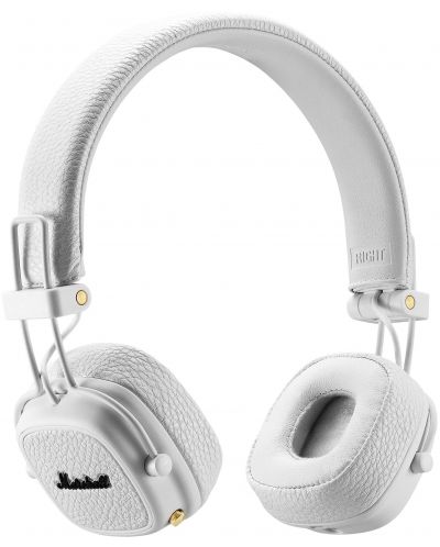 Безжични слушалки Marshall - Major III, бели - 5