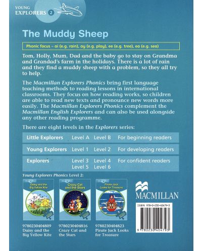 Macmillan Explorers Phonics: Muddy Sheep (ниво Young Explorer's 2) - 2