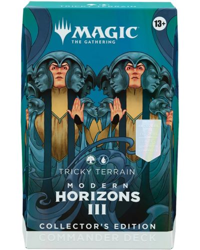 Magic The Gathering: Modern Horizons 3 Collector's Edition Commander Deck - Tricky Terrain - 1