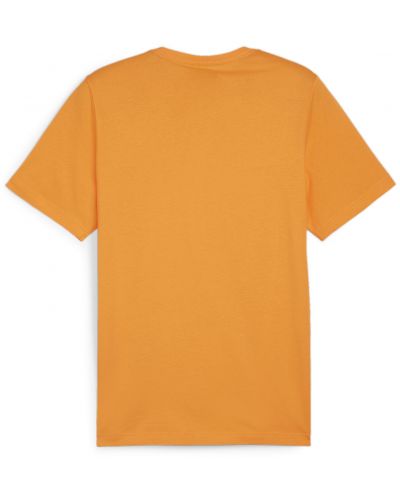 Мъжка тениска Puma - Essentials Logo Tee, размер XL, оранжева - 2